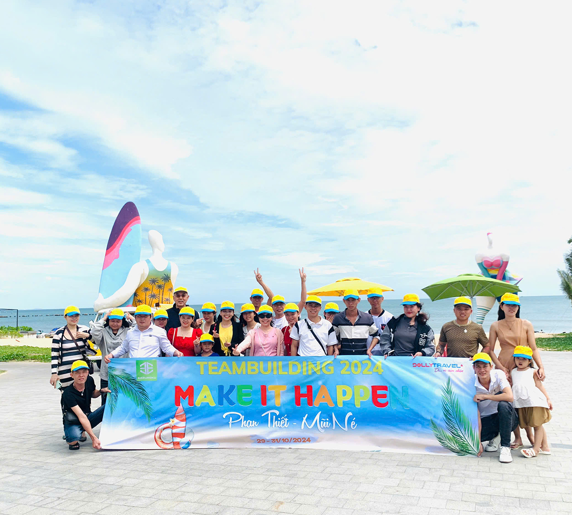 Team building Công Ty Saburoku đi chơi tại Mũi Né Phan Thiết